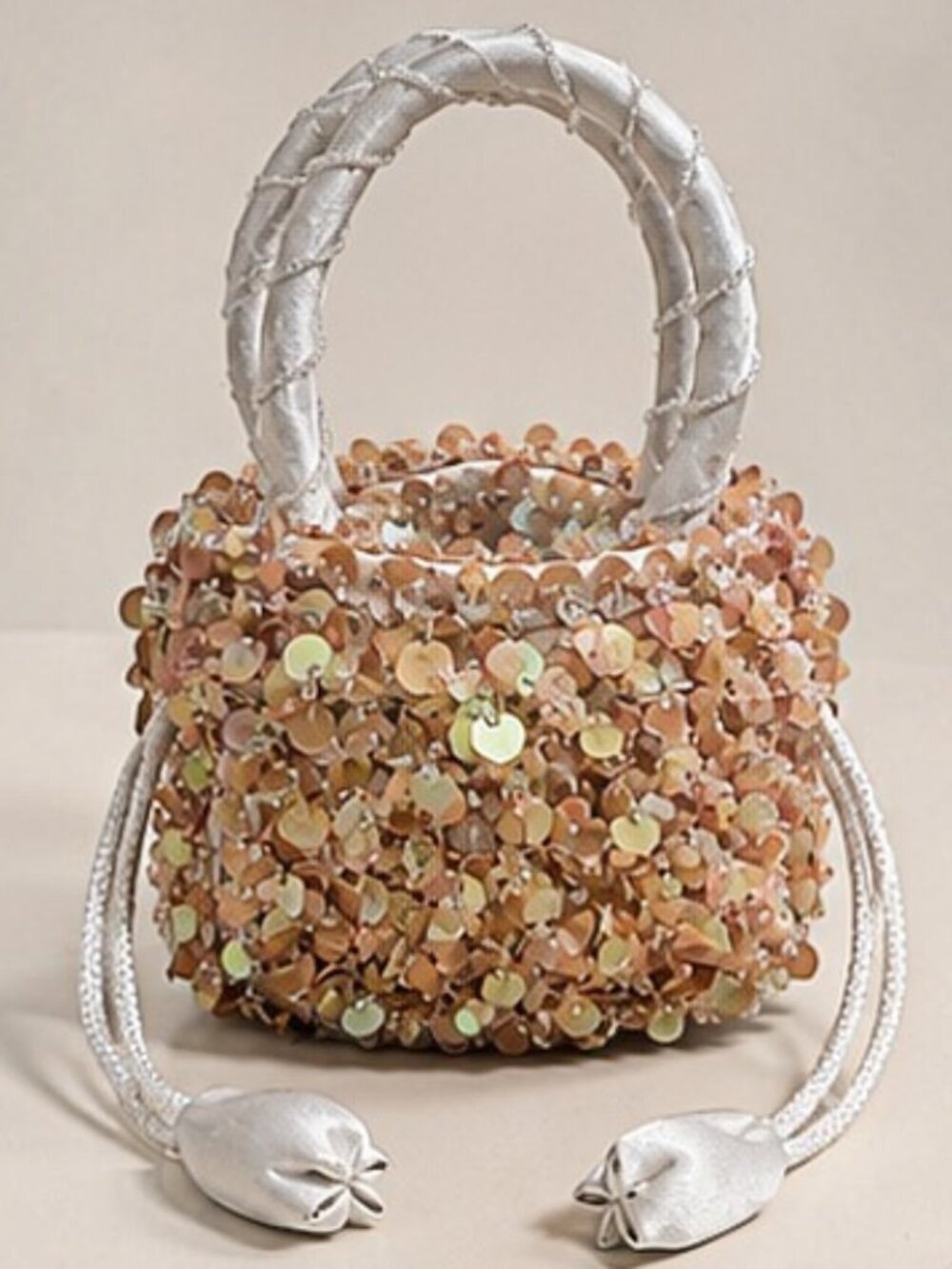 Seduire Classic Fashion Sequin Evening Bag Iridescent Mini Purse Made Korea Y2K - Picture 6 of 8